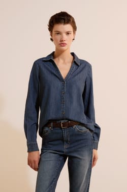 Chemise en jean;${refinementColor}