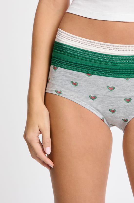 3-Pack Cotton Boyshorts;${refinementColor}