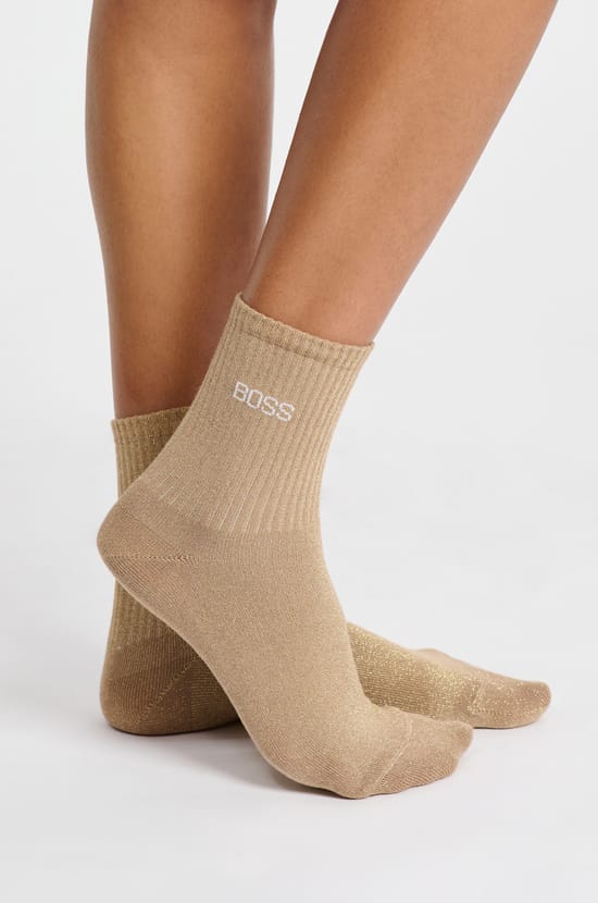 Iridescent Socks With Writing;${refinementColor}