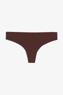 Microfibre Thong;${refinementColor}