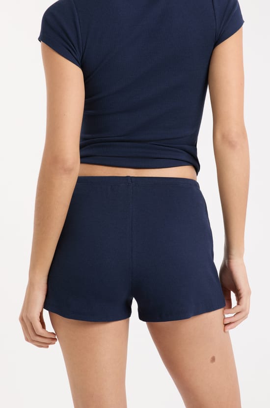 Short de pyjama avec coton;${refinementColor}