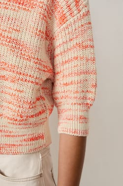 3/4 Sleeve Sweater;${refinementColor}