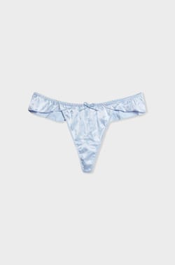 Satin Thong;${refinementColor}