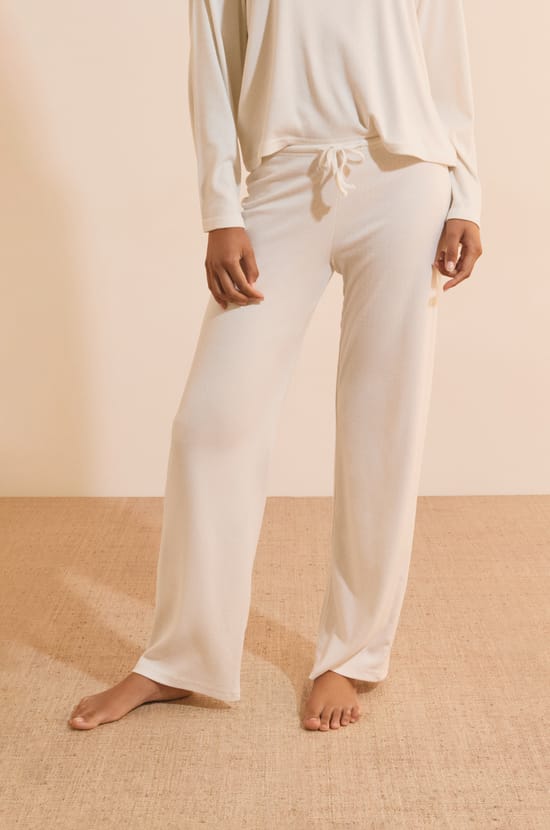Pantalon de pyjama avec cordon de serrage;${refinementColor}
