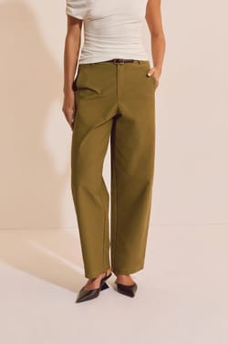 Pantalon avec coton;${refinementColor}