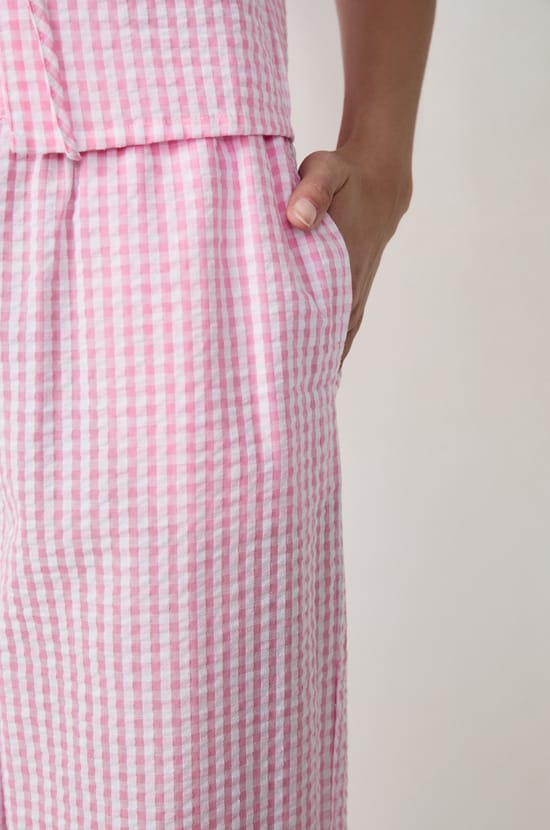 Pantalon de pyjama en coton;${refinementColor}
