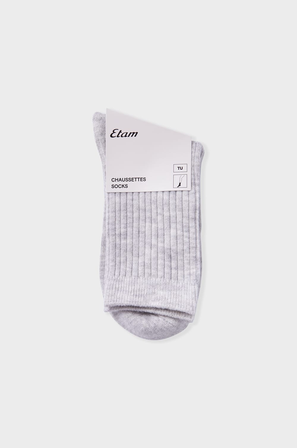 Chaussettes effet côtelé;${refinementColor}