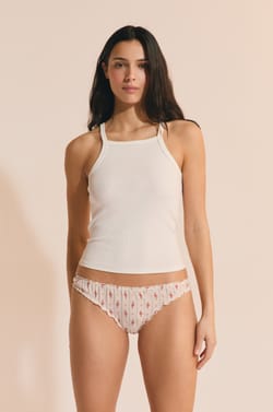 Cotton Briefs with Patterns;${refinementColor}