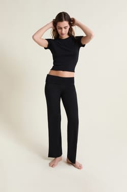 Wide Modal Pyjama Trousers;${refinementColor}