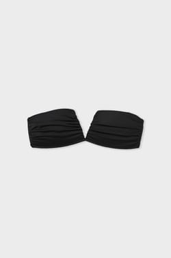 Strapless lightly lined bra with removable straps bikini top;${refinementColor}