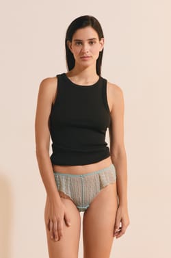 Polka Dot Hipster Pants;${refinementColor}