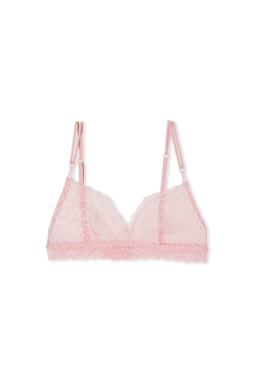 Bralette BH mit Herzmotiven;${refinementColor}