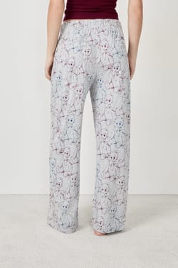 Pantalon de pyjama avec imprim&eacute;s;${refinementColor}