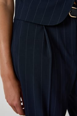 Pantalon à rayures;${refinementColor}