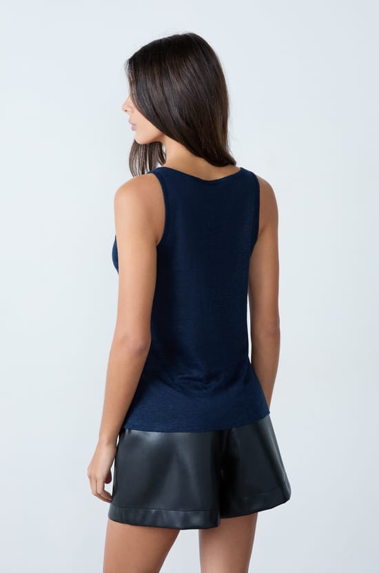 Linen Tank Top;${refinementColor}