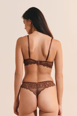 Lace Balconette Bra;${refinementColor}