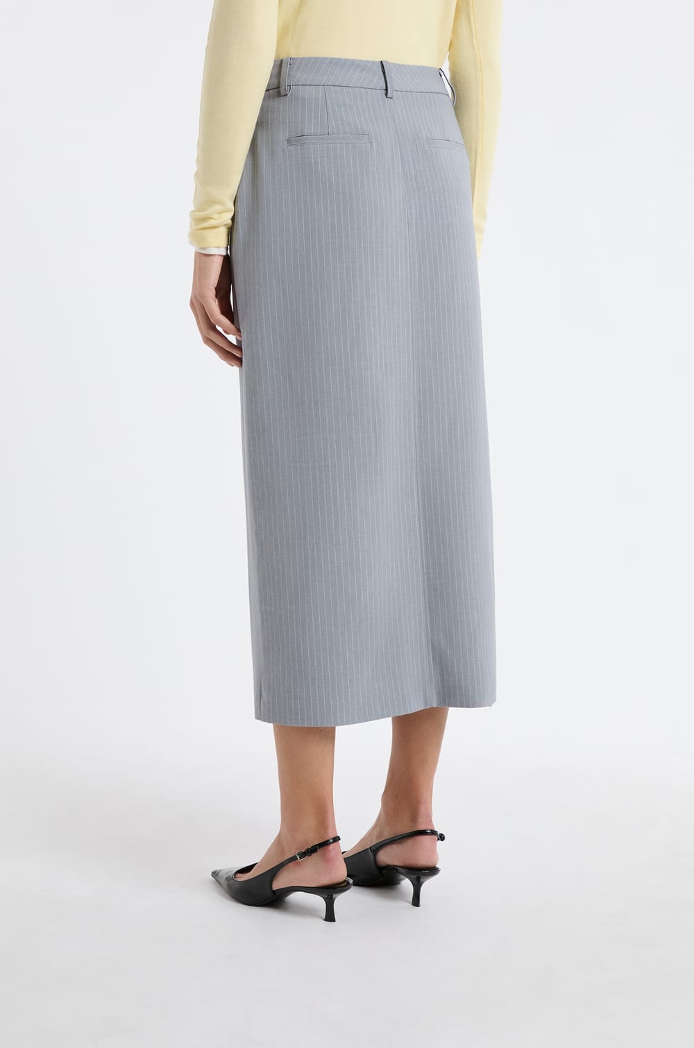 Long Striped Skirt;${refinementColor}