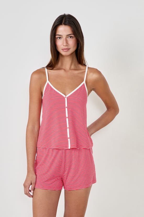 Striped Camisole;${refinementColor}