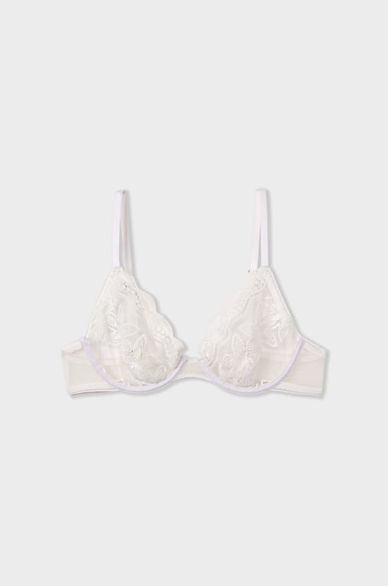Balconette Bra with Embroidery;${refinementColor}