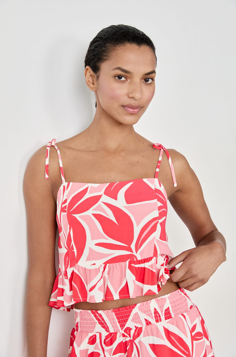 Top imprimé;${refinementColor}