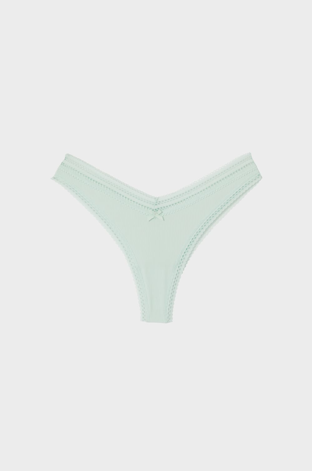 V-shape microfibre tanga;${refinementColor}