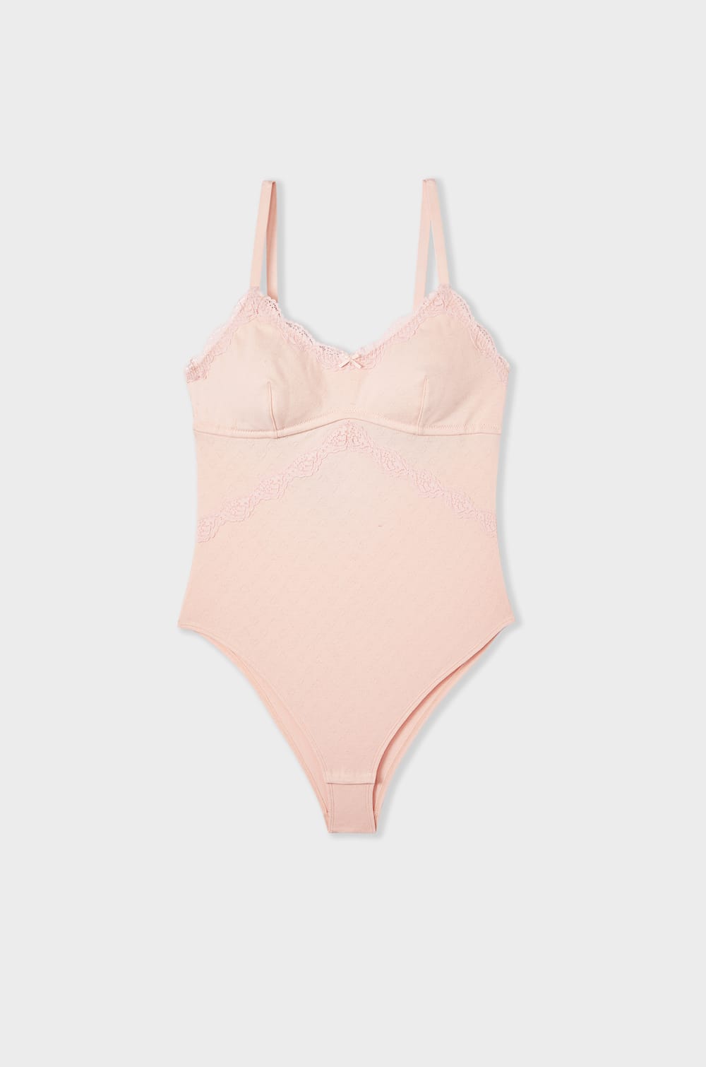 Body post-mastectomie coton et dentelle;${refinementColor}