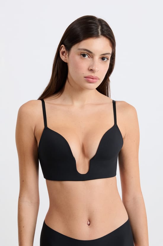 Wireless Bra with Lightly Lined Cups for Special Necklines;${refinementColor}