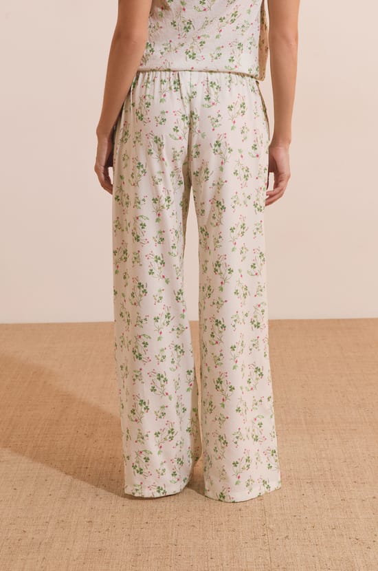 Pantalon de pyjama &agrave; motifs;${refinementColor}