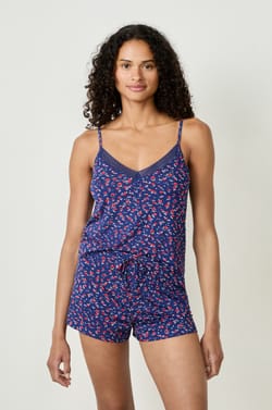 Floral Print Camisole;${refinementColor}