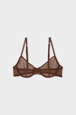 Classic Tulle Bra;${refinementColor}