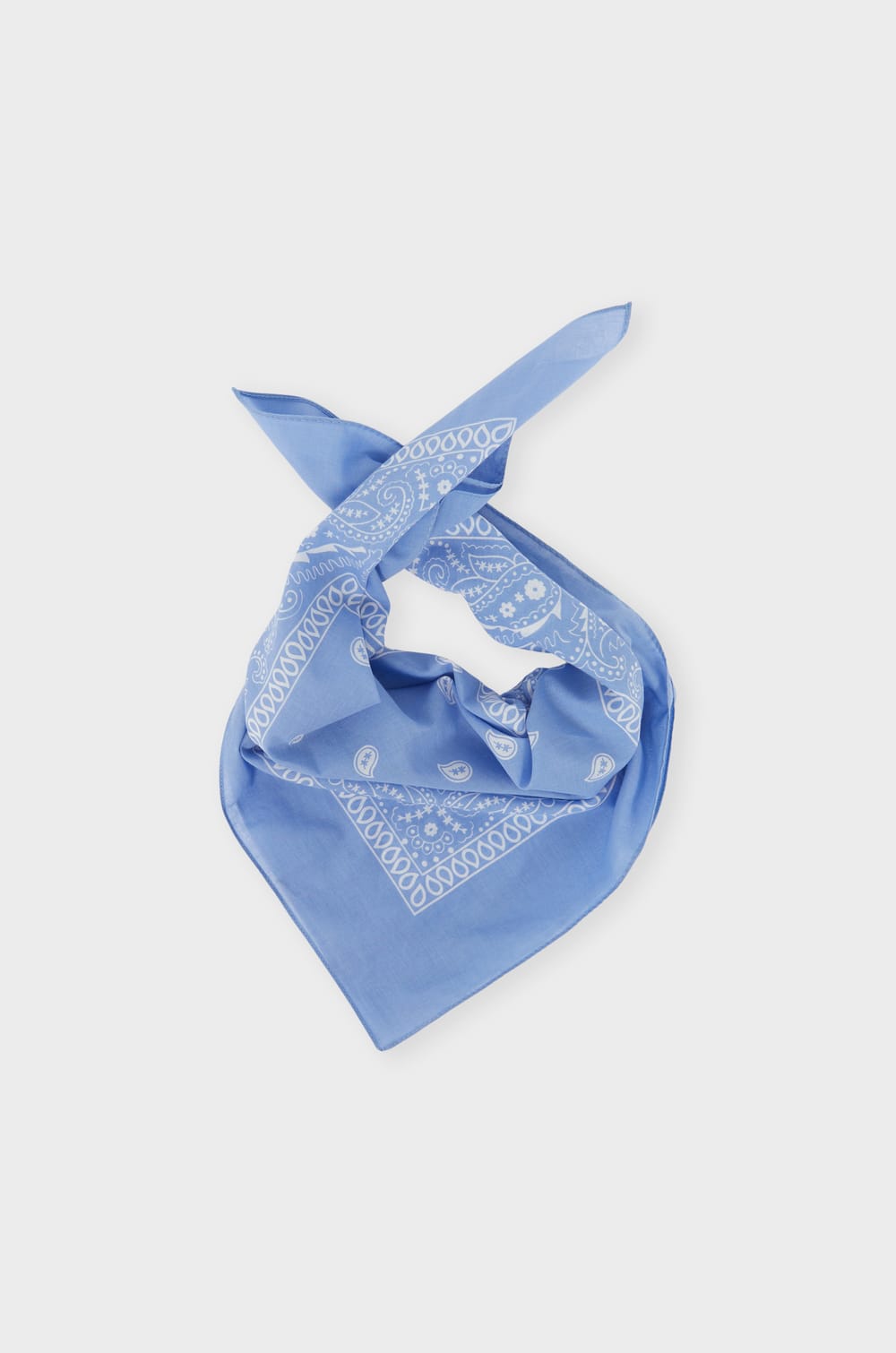 Foulard à motifs en coton;${refinementColor}