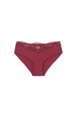 Boyshort with Lace Details;${refinementColor}