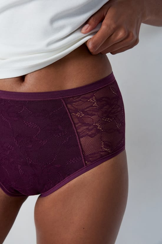 Starke Saugstärke - High-Waist Periodenslip;${refinementColor}