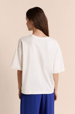 Camiseta de pijama de manga corta de algod&oacute;n;${refinementColor}