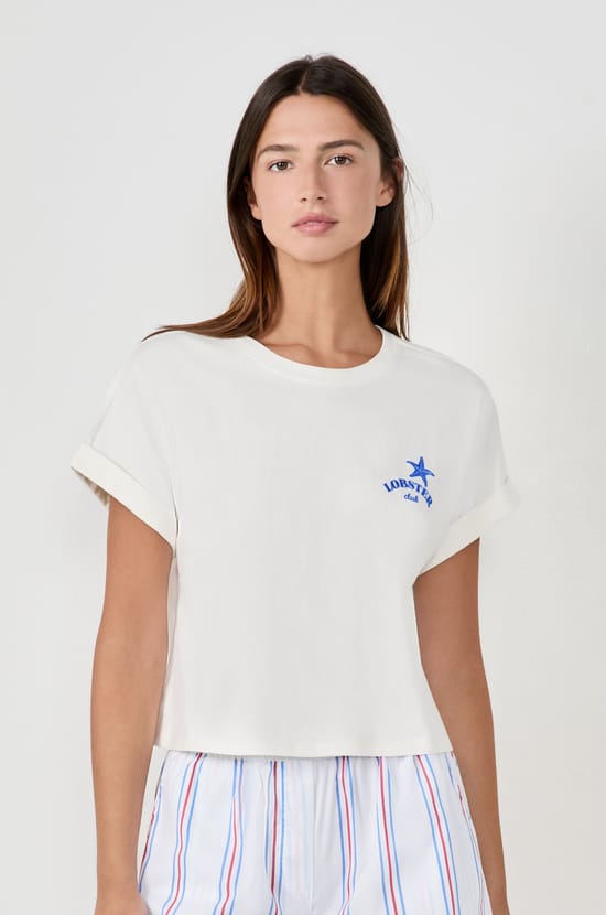 Cotton pyjama T-shirt;${refinementColor}