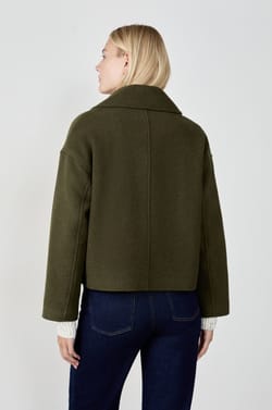 Short Peacoat;${refinementColor}
