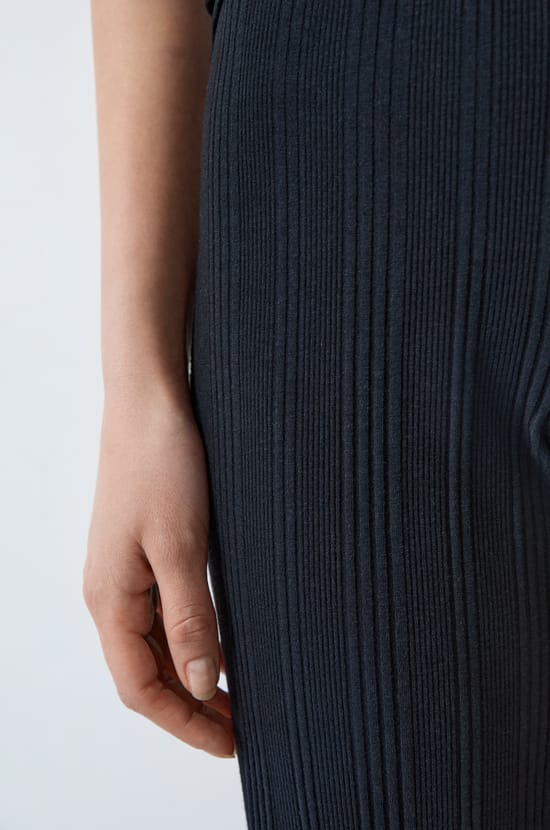 Ribbed Richelieu Pyjama Trousers;${refinementColor}