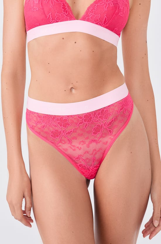 String en dentelle Lemonade Dolls x Etam;${refinementColor}