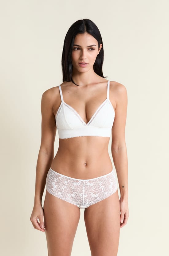 Shorty en dentelle;${refinementColor}