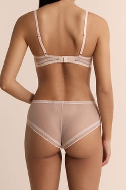 Boyshort with Lace Details;${refinementColor}
