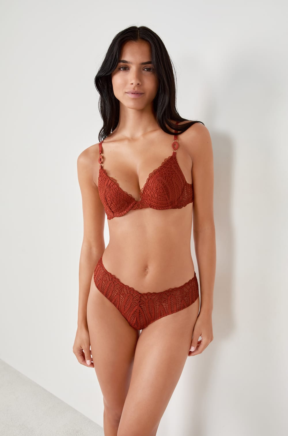 Bra No. 2 - The Plunge Push-Up Bra;${refinementColor}