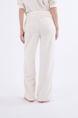 Pantalon de pyjama effet velours;${refinementColor}