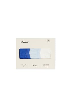 3-Pack Cotton Tangas;${refinementColor}