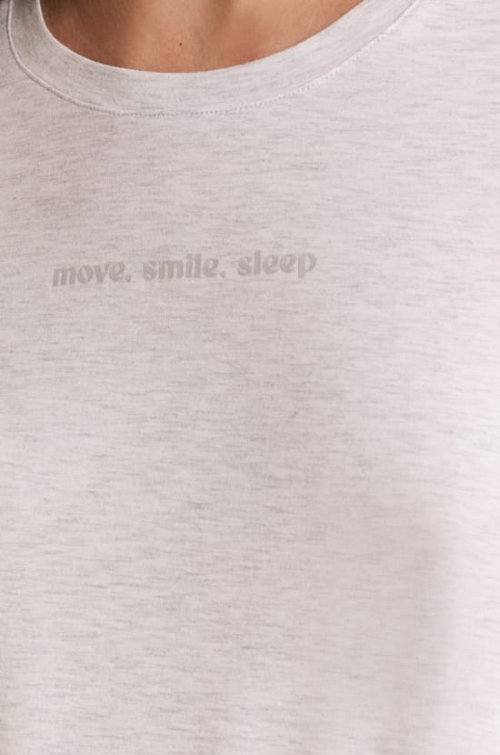 Short-sleeved Pyjama T-shirt;${refinementColor}