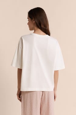 Camiseta de pijama de manga corta de algod&oacute;n;${refinementColor}