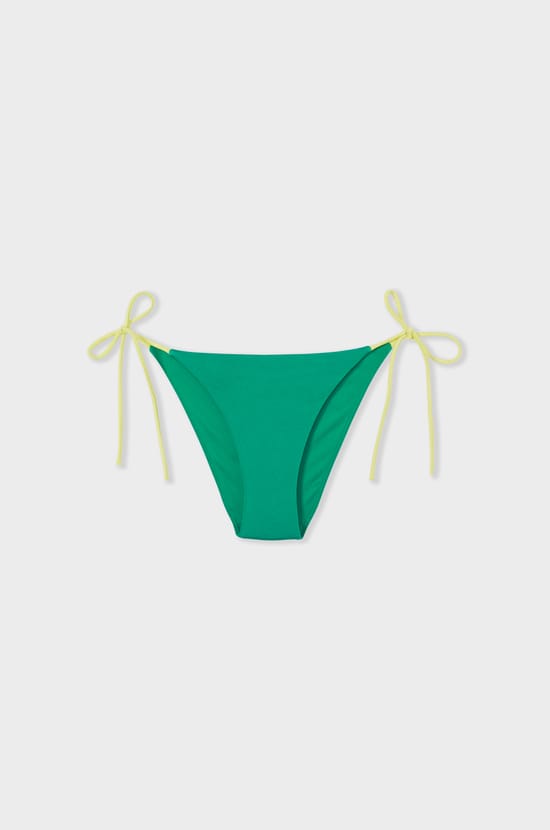 String bikini bottom swimsuit tie-side;${refinementColor}