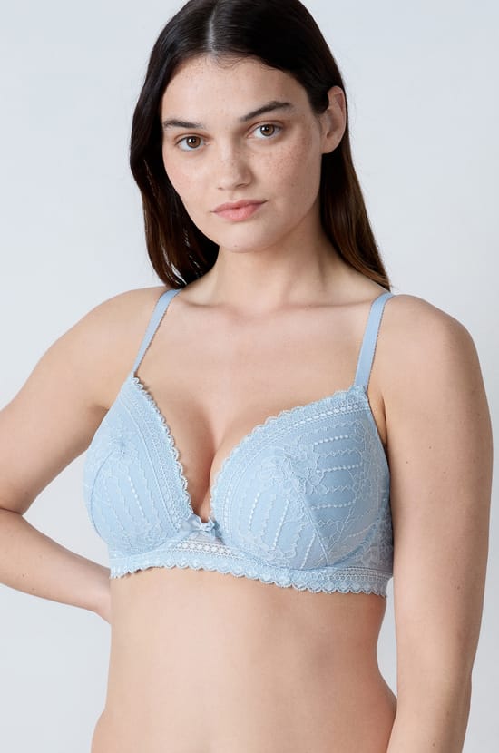 Bra N.5 - The Plunge Lightly Lined Bra;${refinementColor}