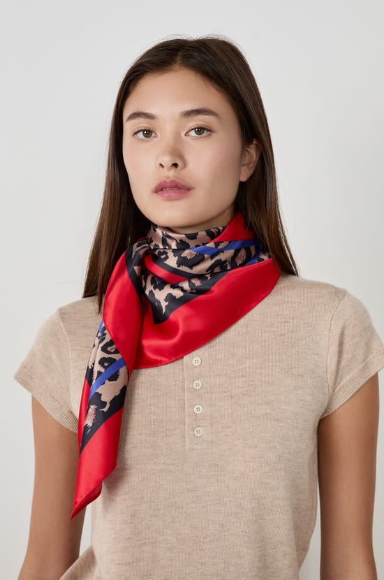 NOT USFoulard à imprimés effet satin;${refinementColor}