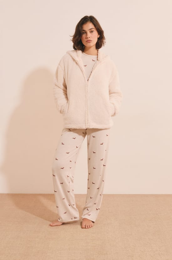 Ensemble de pyjama 3 pi&egrave;ces &agrave; motifs;${refinementColor}