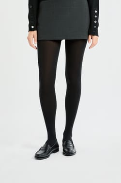 Collant opaque avec cachemire;${refinementColor}